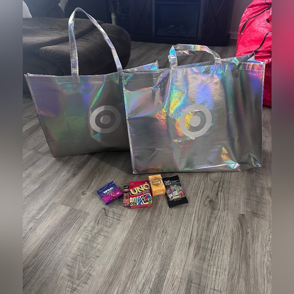 TARGET ( 2 )HOLOGRAPHIC SWAG BAG - Picture 2 of 6